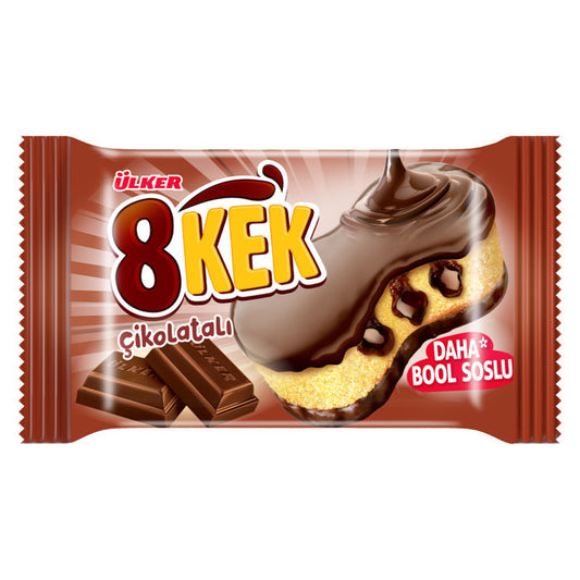 ULKER 8kek Cake with  Chocolate 55gr 1cs/24pcs