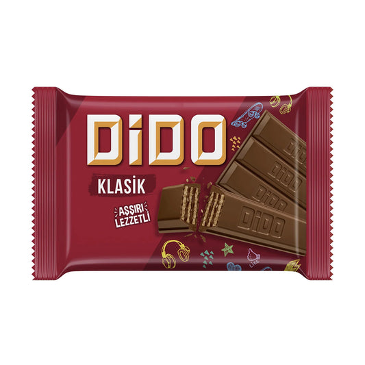 ULKER A3 Dido Clasik Milk Chocolate Wafer 55.5g  1cs/12pcs