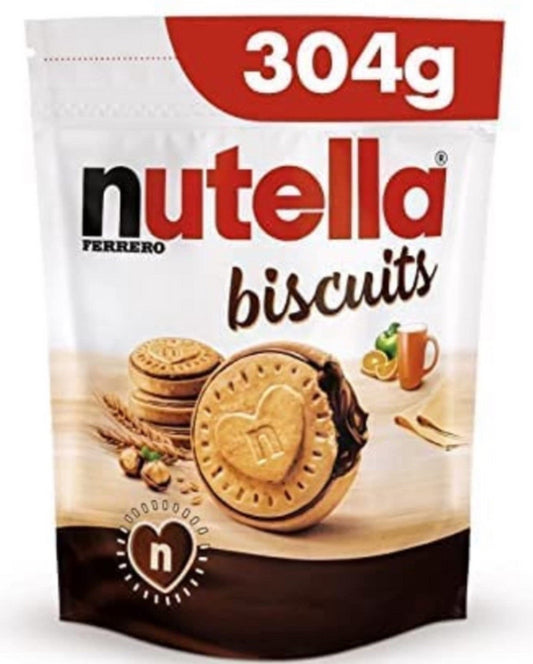 Nutella Biscuits 304g x 10 pk - NUT02