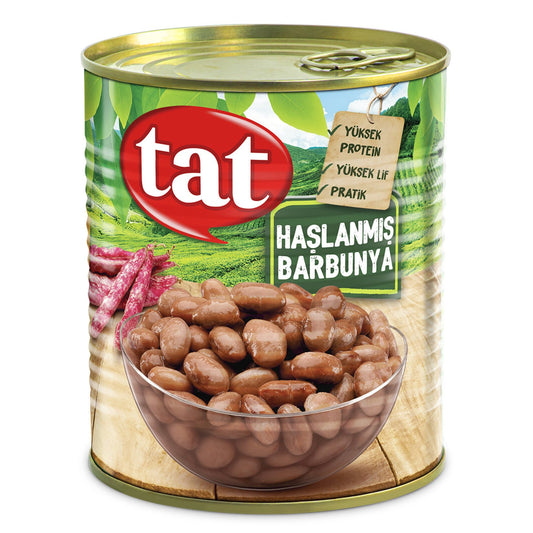 T2 TAT Boiled Kidney Bean / Haslanmis Barbunya 800g 1cs/12pcs