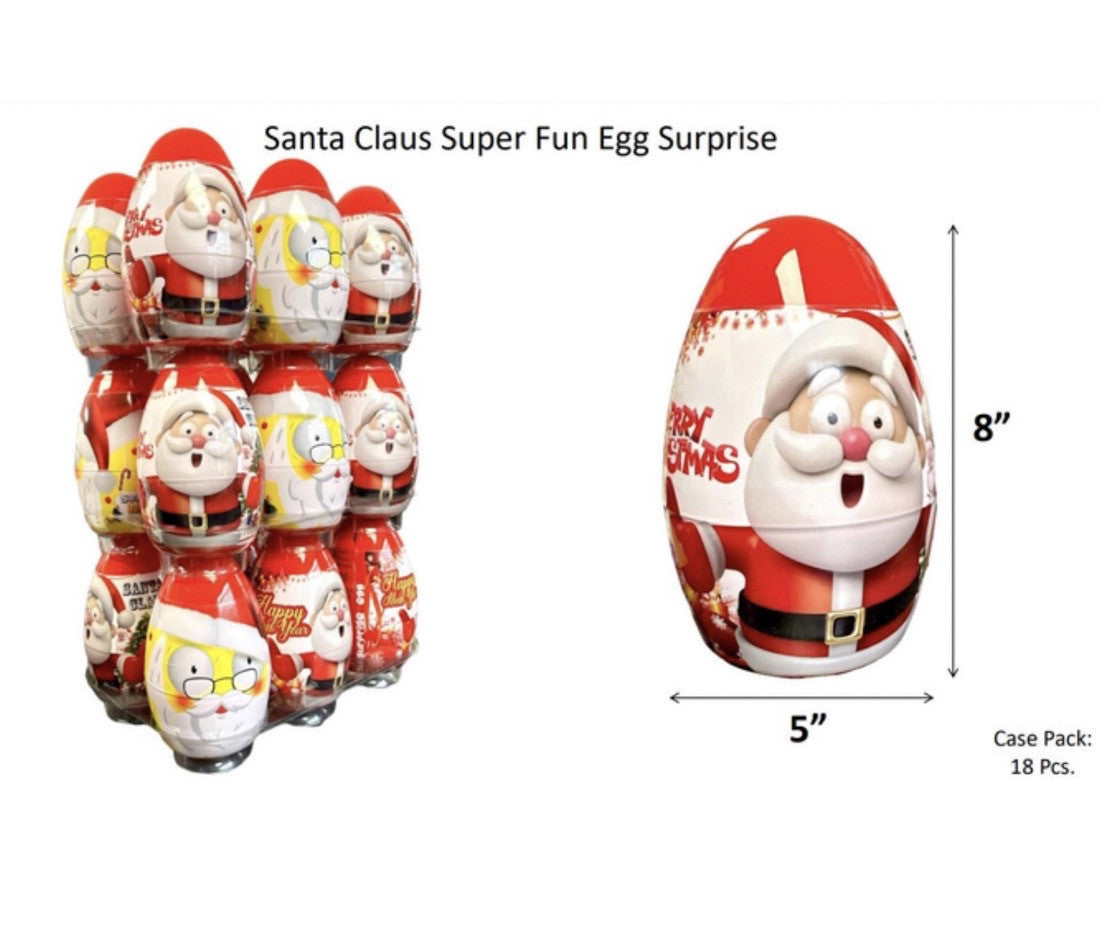 Santa Claus Super Fun Egg Surprise 18 Pcs. - DSY04