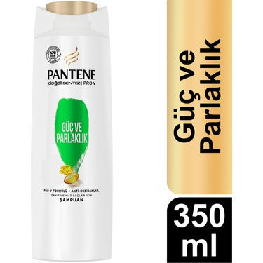 PANTENE Strong and Bright - Guclu ve Parlak  3in 350ml Shampoo 1cs/6pcs