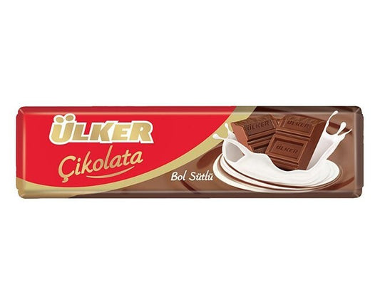 ULKER Baton Milk Chocolate / Bol Sutlu 30g 1cs/12pcs