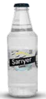 SARIYER MIXED FRUIT FLAVORED CARBONATED DRINK 6.76 FL OZ (200ML) X 24PCS _GLASS BOTTLE - SAR01