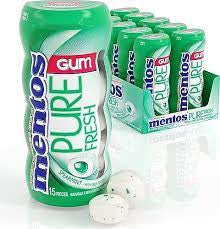 F1 MENTOS Fresh Mint Gum 30g 1/12pcs