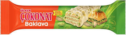 W1 ULKER Cokonat Wafer with Hazelnut Baklava 30g 1cs/24pcs