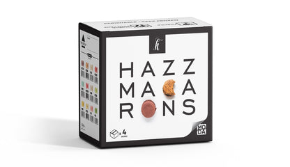 Hazz Macaron, Cafe 10 - Banana, 24pcs x 3pack x 4box - 300210