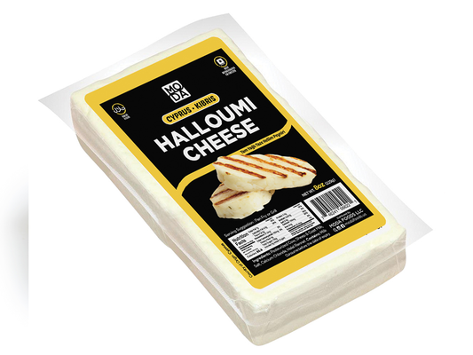 Moda Cheese, Halloumi, Hellim, Cyprus, Cow-Sheep-Goat Milk, 8oz (226g) x 24pack  - 680252