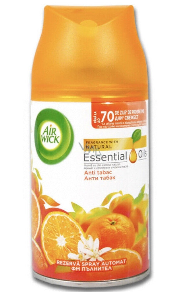 Air Wick 250 ML Spray Refill 12/CS || ANTI TOBACCO - AW12