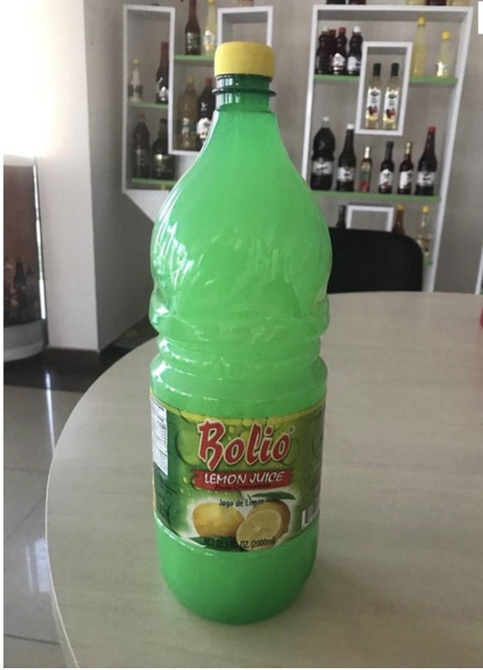 BOLIO Lemon Juice 2LT 68 fl oz x 6 - YK200