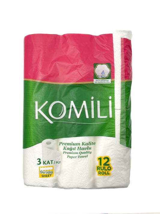 Komili Paper Towel 12 pcs 1cs/4packs