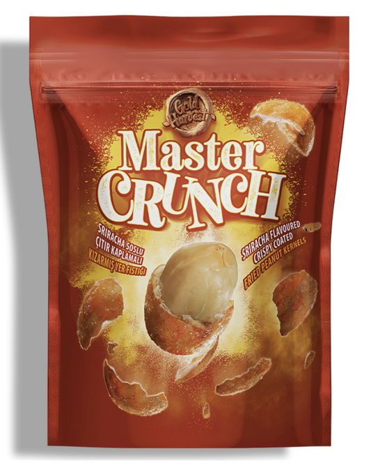 MASTER CRUNCH Sriracha Fried Peanut/Sriracha Soslu Kiz. Yer Fƒ±stƒ±ƒüƒ± 140g 1cs/12pcs