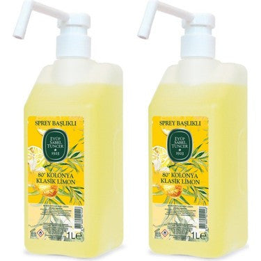 E1 Eyup Sabri T. Lemon Cologne Pump 1000ml 1cs/12pcs