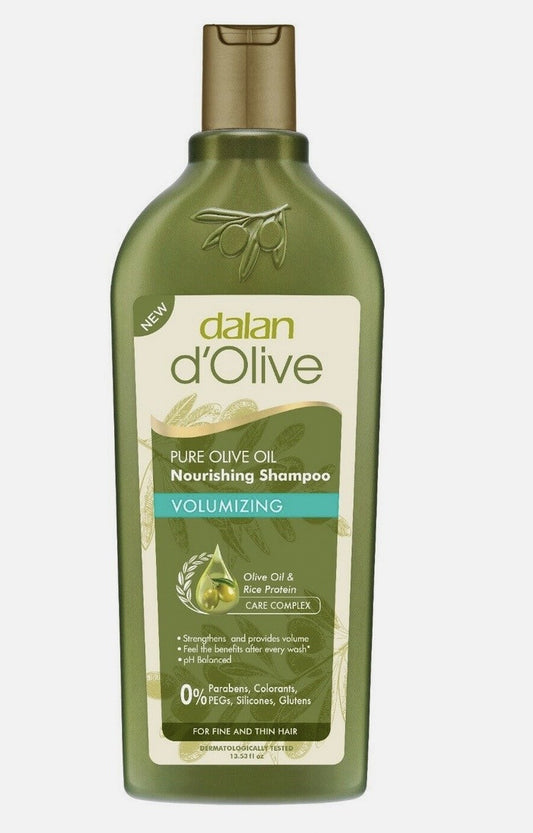 d'Olive SHAMPOO | 13.5 fl. oz. (400ML) x 12 | NEW | VOLUMIZING - DO90204