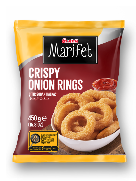 U02 ULKER MARIFET Onion Rings 450g 1cs/12pcs