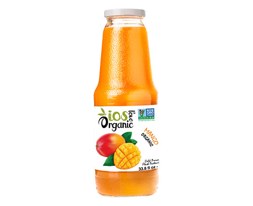 IOS Organic Mango Juice 33.8 fl oz X 6