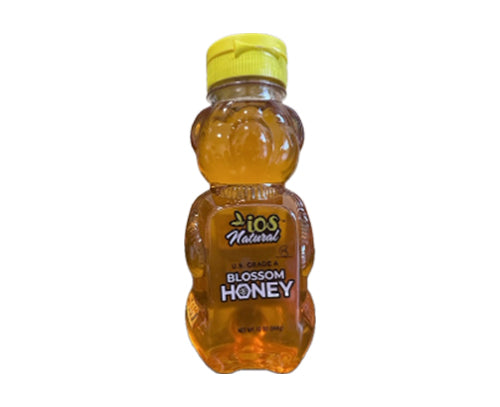 IOS Natural Honey Bear 12 oz X 12