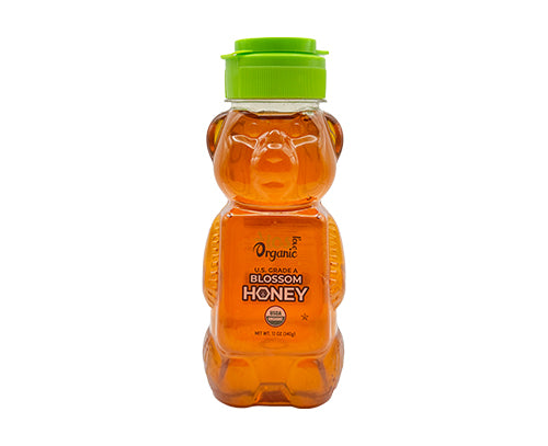 IOS Organic Honey Bear 12 oz X 12
