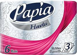 PAPIA Paper Towel 6pck / Havlu Pecetev 6'lu 1cs/4pcs