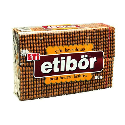 ETI Etibor Double Roasted / Cifte Kavrulmus Biscuit  400g  1cs/10pcs