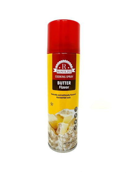 K - Rosolini Butter Flavor Cooking Spray 6oz x 12 - ROSCS62