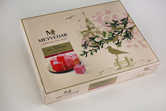MALATYA PAZARI Rose Turkish Delight 400g 1cs/12pcs