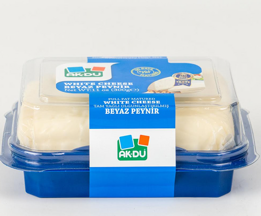 AKDU TRADITIONAL COW'S WHITE CHEESE (INEK) 300GR X 12PCS - AK20