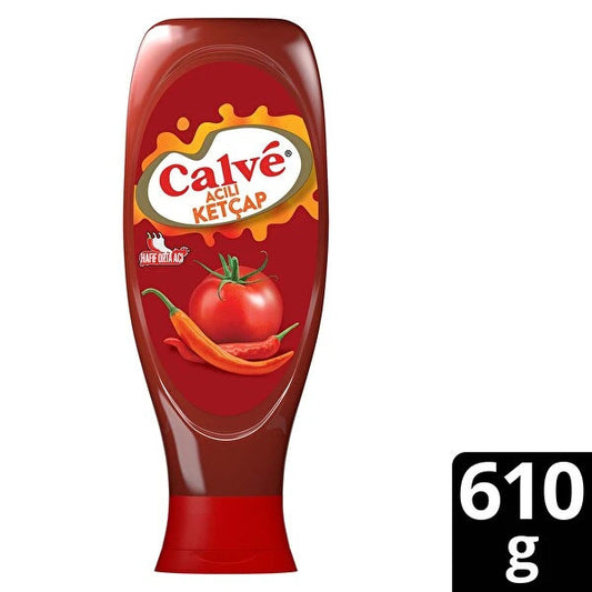 CALVE Tomate Ketcap Hot 610g 1cs/12pcs