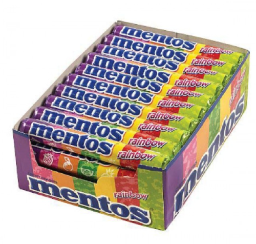 MENTOS 37G x24/CS || RAINBOW ROLL - MEN07