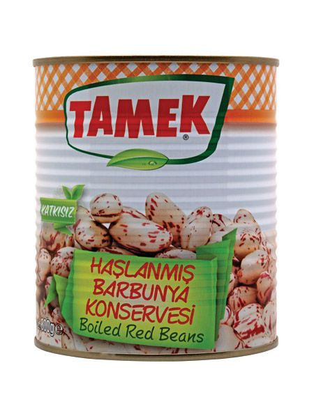 T1 TAMEK Boiled Red Beans/Barbunya Haslanmis 800cc 1cs/12pcs
