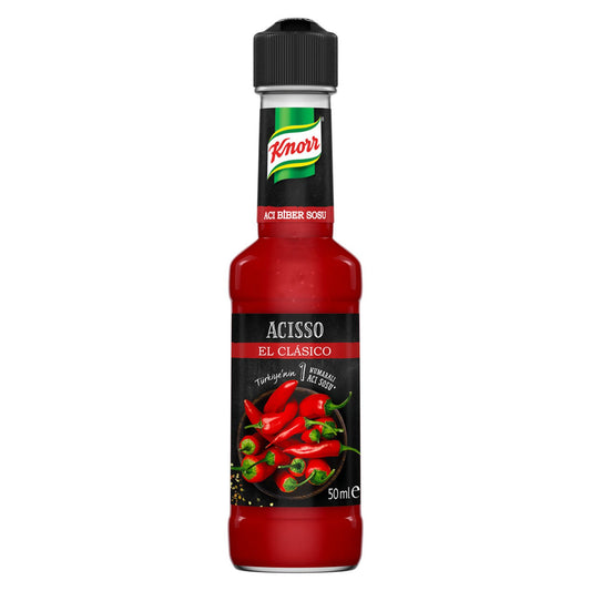 KNORR Acisso Hot Pepper Sauce 50ml 1cs/12pcs