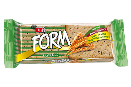ETI Form Whole Wheat - Kepekli Biscuit 45g 1cs/24pcs