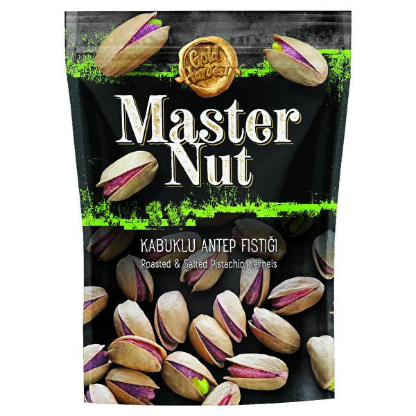 MASTER NUT Roasted & Salted Pistachio/Kabuklu Antep Fƒ±stƒ±ƒüƒ± 140g 1cs/12pcs