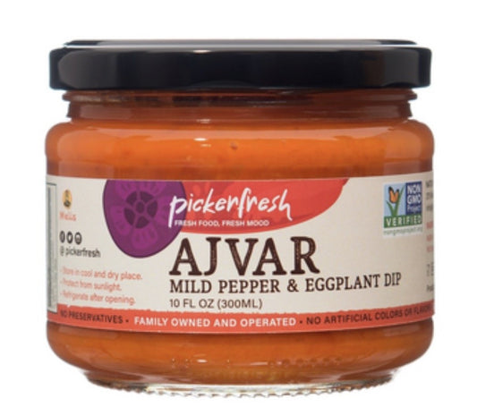 K - PF | MILD AJVAR | 6 x 10 OZ | NON-GMO PROJECT VERIFIED | NEW - PF0010