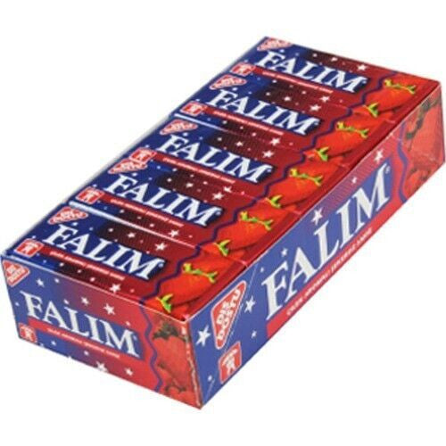 FALIM Strawberry Gum 5Pcs cs20/7g