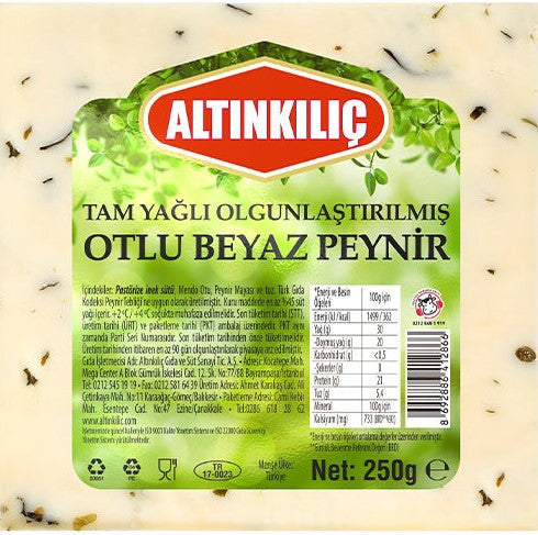 ALTINKILIC HERBED CHEESE 250GR X 12PCS - ALT012