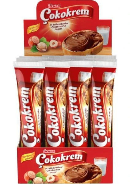 Ulker Cokokrem Chocolate Tube 12ct √ó 1.41oz (40g) x 12 pcs