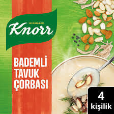 KNORR Almond Chicken Soup/ Bademli Tavuk 72g 1cs/12pcs