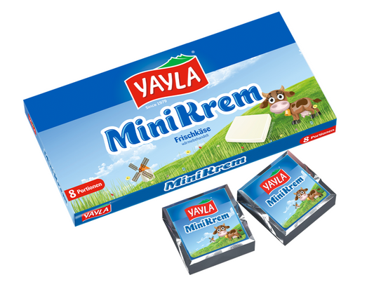 YAYLA MINI CREAM CHEESE CUBES 4.9 OZ (140G) X 10PCS - YAY08
