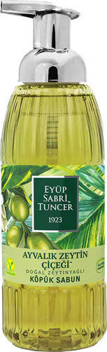 E5 Eyup Sabri Olive Oil Foam Soap Pet - Ayvalik Zeytin Cicegi 500ml 1cs/12pcs