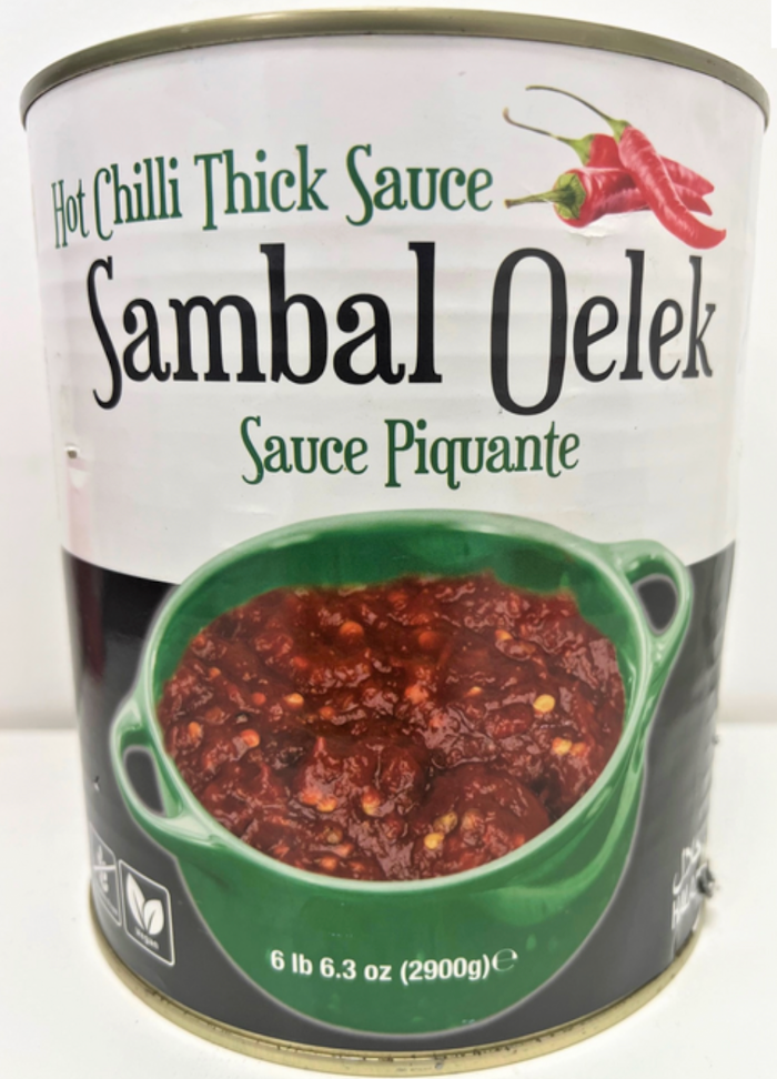 Sambal Oelek Sauce 6XA10 (TIN)  6 LB - MM01032