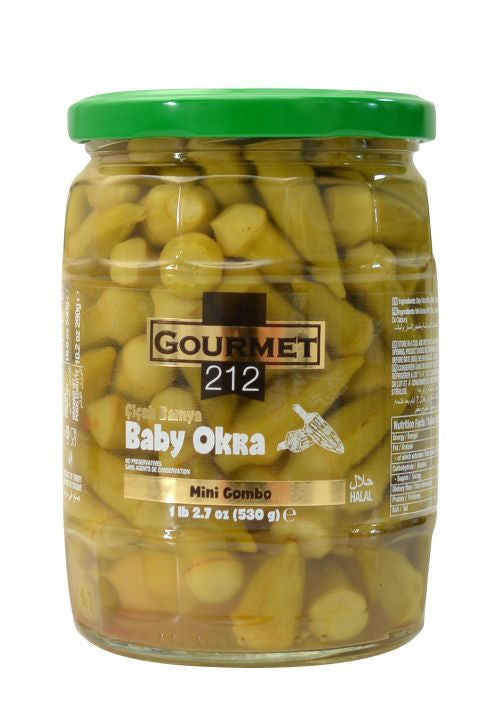 GOURMET212 BABY OKRA12X580cc - GUR00775