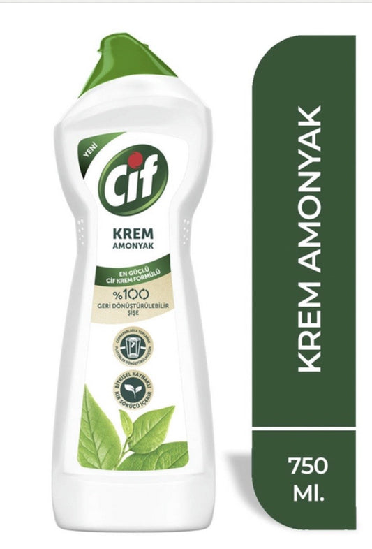 CIF Cream Cleanser with Amonia 750 ML ( 28 fl. oz) *16 - HLTD61