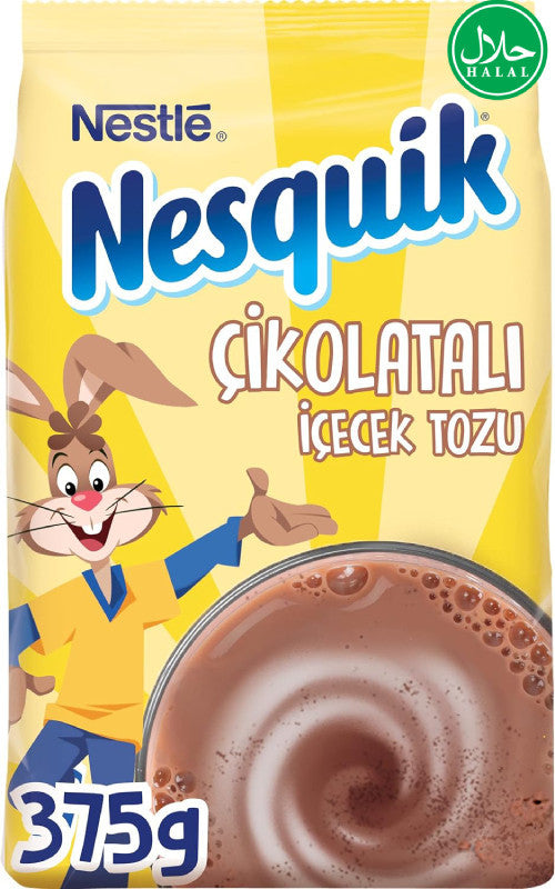 Nestle Nesquik Chocolate Drink Powder 375g 1cs/12pcs