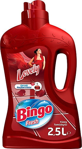 B4 BINGO Liquid Surface Cleaner Lovely - Yuzey Temizleyici 2.5 Lt 1cs/6pcs