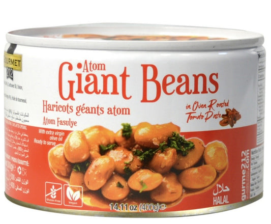 GURME212 GIANT BEANS 14.11OZ CAN 12/CS - GUR2089