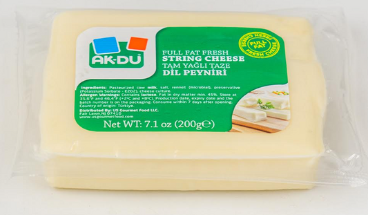 AKDU STRING CHEESE (DIL PEYNIRI) 200GR X 12PCS - AK15