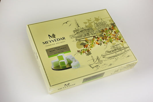 Malatya Pazari Mint Turkish Delight 400g 1cs/12pcs