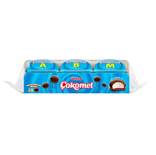 ULKER Cokomel Plain 3 pack 1cs/30pcs