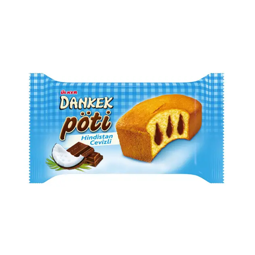 ULKER Dankek P√∂ti Muffin Cake Coconut 35g 1cs/24Pcs